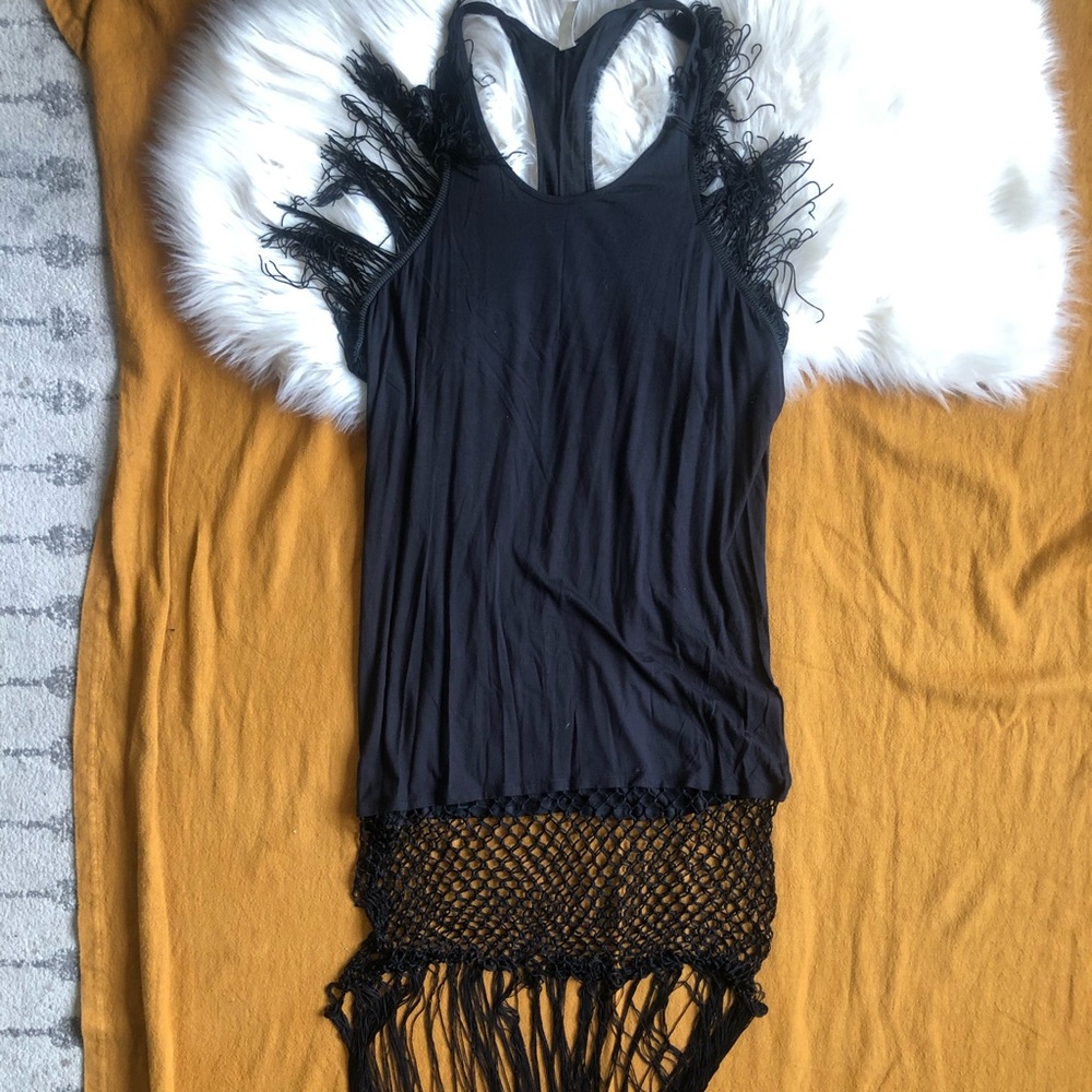 FREE PEOPLE fringe dress